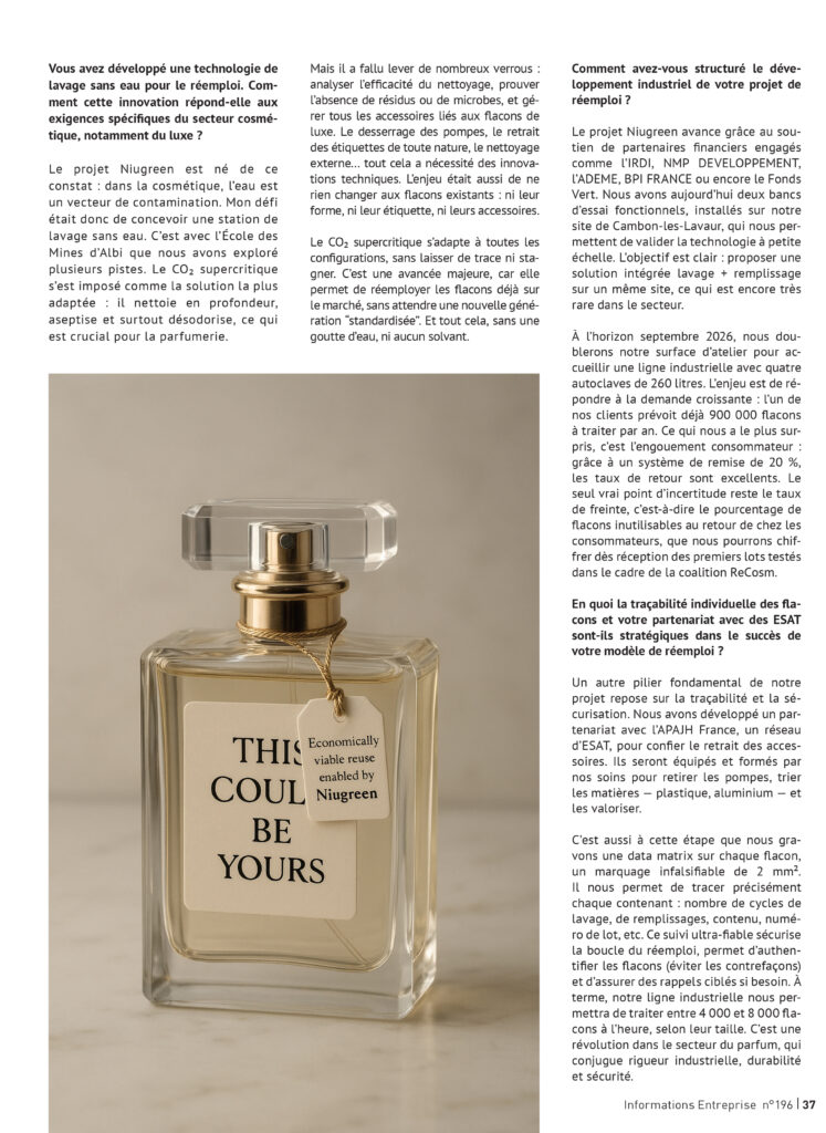 Informations entreprise